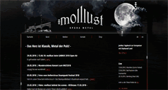 Desktop Screenshot of molllust.com